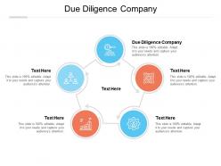 Due diligence company ppt powerpoint presentation model outfit cpb