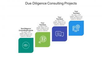 Due diligence consulting projects ppt powerpoint presentation pictures cpb