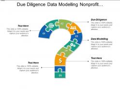 Due diligence data modelling nonprofit organizations marketing performance cpb