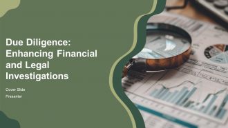 Due Diligence Enhancing Financial And Legal Investigations PPT Guidelines AT