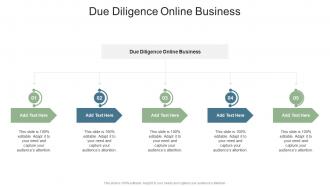 Due Diligence Online Business In Powerpoint And Google Slides Cpb