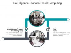 Due diligence process cloud computing ppt powerpoint presentation gallery samples cpb