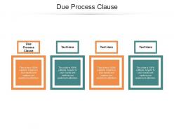 Due process clause ppt powerpoint presentation portfolio graphics example cpb