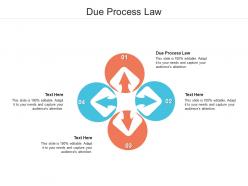 Due process law ppt powerpoint presentation layouts layout ideas cpb