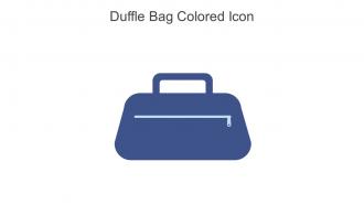 Duffle Bag Colored Icon In Powerpoint Pptx Png And Editable Eps Format