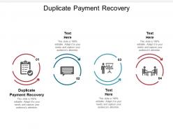 Duplicate payment recovery ppt powerpoint presentation portfolio demonstration cpb