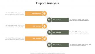 Dupont Analysis In Powerpoint And Google Slides Cpb