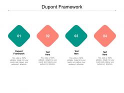 Dupont framework ppt powerpoint presentation infographic template slides cpb