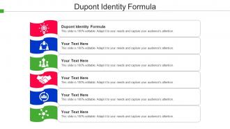 Dupont Identity Formula Ppt Powerpoint Presentation File Gridlines Cpb