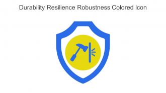 Durability Resilience Robustness Colored Icon In Powerpoint Pptx Png And Editable Eps Format
