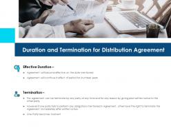 Duration and termination for distribution agreement ppt gallery