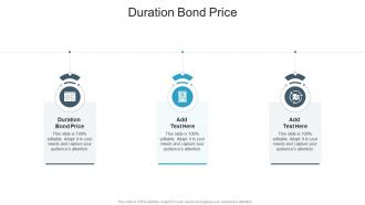 Duration Bond Price In Powerpoint And Google Slides Cpb