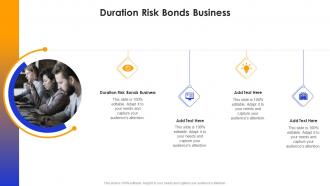 Duration Risk Bonds Business In Powerpoint And Google Slides Cpb