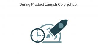 During Product Launch Colored Icon In Powerpoint Pptx Png And Editable Eps Format