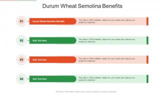 Durum Wheat Semolina Benefits In Powerpoint And Google Slides Cpb