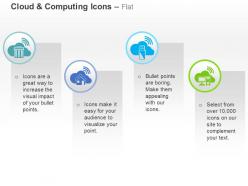 Dustbin home pen drive personal computer ppt icons graphics