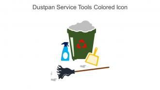 Dustpan Service Tools Colored Icon In Powerpoint Pptx Png And Editable Eps Format