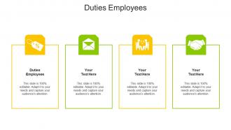 Duties employees ppt powerpoint presentation layouts format ideas cpb