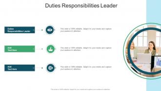 Duties Responsibilities Leader In Powerpoint And Google Slides Cpb