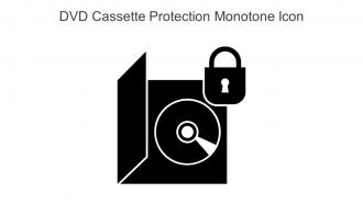Dvd Cassette Protection Monotone Icon In Powerpoint Pptx Png And Editable Eps Format