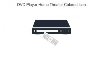 DVD Player Home Theater Colored Icon In Powerpoint Pptx Png And Editable Eps Format