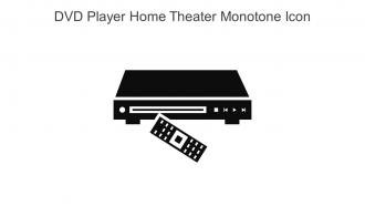 DVD Player Home Theater Monotone Icon In Powerpoint Pptx Png And Editable Eps Format