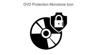 DVD Protection Monotone Icon In Powerpoint Pptx Png And Editable Eps Format