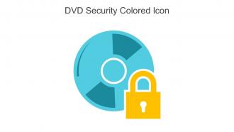 DVD Security Colored Icon In Powerpoint Pptx Png And Editable Eps Format