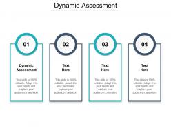 Dynamic assessment ppt powerpoint presentation icon deck cpb