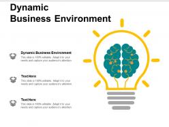 Dynamic business environment ppt powerpoint presentation file graphics tutorials cpb