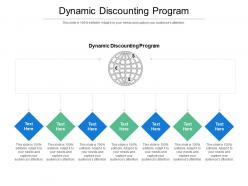Dynamic discounting program ppt powerpoint presentation slides rules cpb