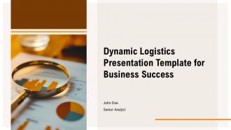 Dynamic Logistics Presentation Template For Business Success PPT H