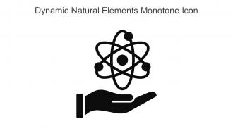 Dynamic Natural Elements Monotone Icon In Powerpoint Pptx Png And Editable Eps Format