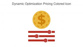 Dynamic Optimization Pricing Colored Icon In Powerpoint Pptx Png And Editable Eps Format