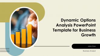 Dynamic Options Analysis PowerPoint Template For Business Growth PPT H