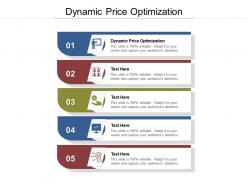 Dynamic price optimization ppt powerpoint presentation show brochure cpb