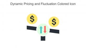 Dynamic Pricing And Fluctuation Colored Icon In Powerpoint Pptx Png And Editable Eps Format