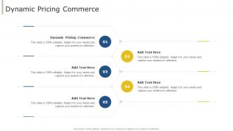 Dynamic Pricing Commerce In Powerpoint And Google Slides Cpb