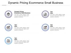 Dynamic pricing ecommerce small business ppt powerpoint presentation deck cpb