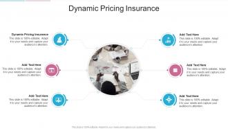 Dynamic Pricing Insurance In Powerpoint And Google Slides Cpb