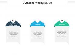 Dynamic pricing model ppt powerpoint presentation pictures good cpb
