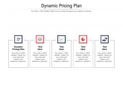 Dynamic pricing plan ppt powerpoint presentation icon format cpb