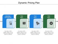 Dynamic pricing plan ppt powerpoint presentation infographics infographics cpb