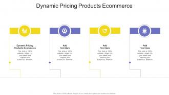 Dynamic Pricing Products Ecommerce In Powerpoint And Google Slides Cpb