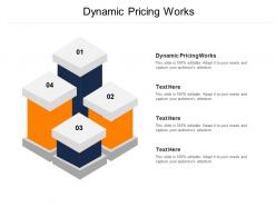 Dynamic pricing works ppt powerpoint presentation file ideas cpb