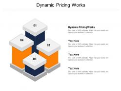 Dynamic pricing works ppt powerpoint presentation slides clipart images cpb