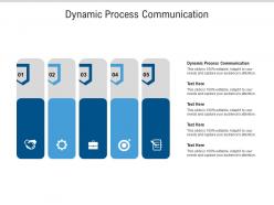 Dynamic process communication ppt powerpoint presentation slides mockup cpb