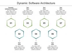 Dynamic software architecture ppt powerpoint presentation styles grid cpb
