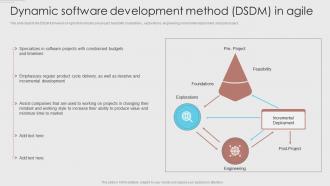 Dynamic Software Development Method DSDM In Agile Development Methodology