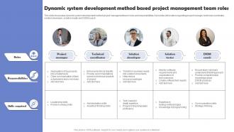 Dynamic System Development Method Based Project Management Team Roles